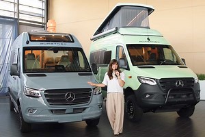 Burstner dévoile le Habiton, un fourgon aménagé avec un intérieur modulable et coulissant
