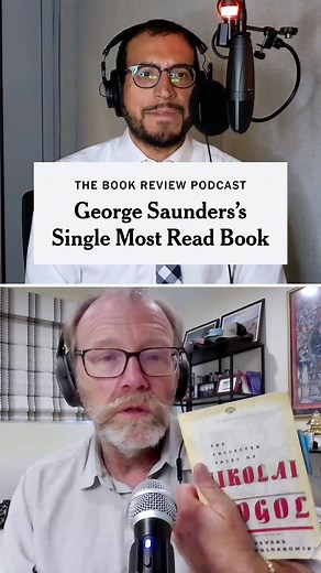 NYT Books on Instagram: "The author George Saunders tells us about the book he has read the most in his life. Tap the link in bio to listen to our full conversation on The Book Review Podcast, where Saunders reflects on his 2017 novel “Lincoln in the Bardo,” which recently made The Times’s list of the 100 Best Books of the 21st Century."