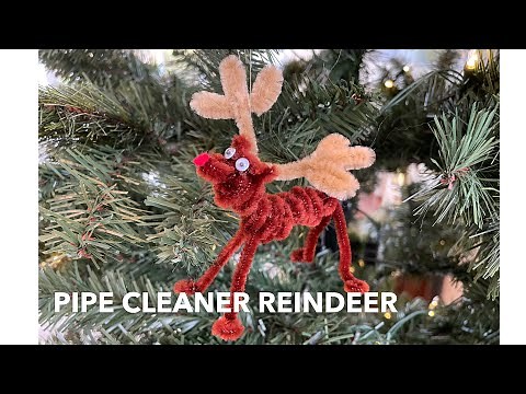 Pipe Cleaner Reindeer