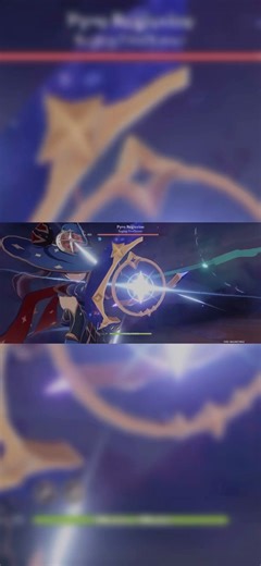 Flins VS Pyro Regisvine #flins #damage #genshinimpact #shorts #shortvideo #anime #phonk