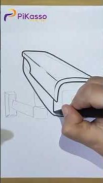 How to Draw a Security Camera Easy in The Right Way