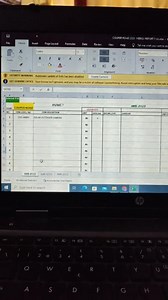 A comprehensive inventory management sheet