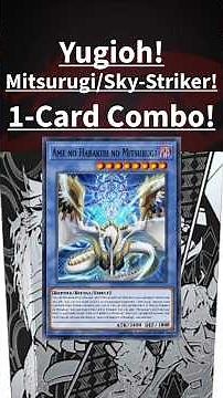 Yugioh! Mitsurugi! Sky-Striker! 1 Card Combo! Legendary Modern Decks 2026