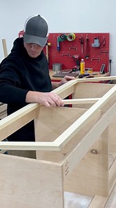 Bench portion of this hall tree organizer | John Builds It