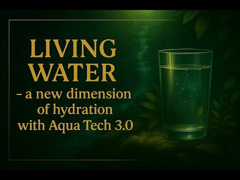 Living Water – a new level of hydration with Aqua Tech 3.0
