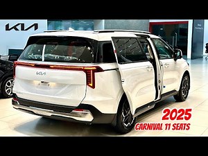 2025 KIA CARNIVAL - 11Seaters Luxury MPV - Exterior And Interior Walkaround Review