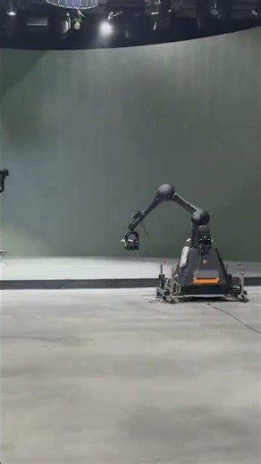 MJ Robotic Crane and Robotic Arm Integrated with Disguise for XR Production