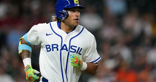 Like father, like son: Lucas Ramirez hits 2 homers for Brazil in WBC with dad Manny Ramirez watching