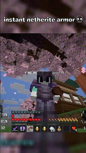 How I Got Full Netherite Armor In 10 seconds | Fresh SMP