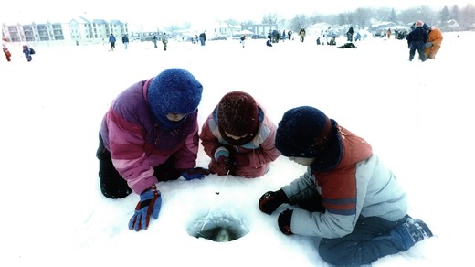 Where's the best place to ice fish? Saginaw Bay ranks near the top