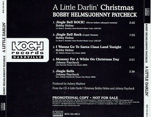 Bobby Helms & Johnny Paycheck - A Little Darlin' Christmas