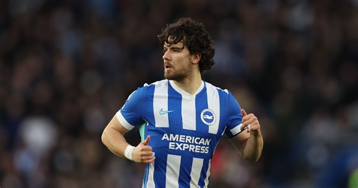 Kadioglu inches away from Brighton screamer as shot crashes off bar