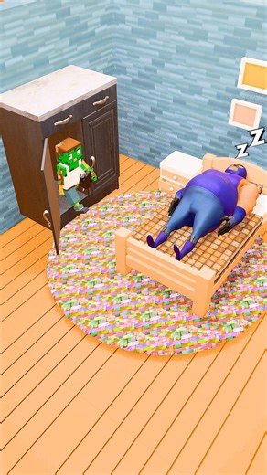 Minecraft v/s Broken alarm clock #trendingshorts #viralvideo #shorts