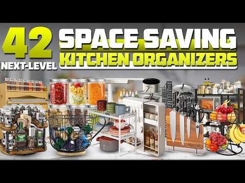 42 Next Level Space Saving Kitchen Organizers On Amazon in 2026