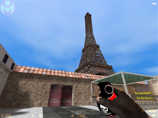 CS1.6超级精美的dust2法国巴黎版