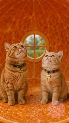 Inside Gino and Milly's Adorable Orange House 🍊✨