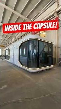 Inside a Modern Pre-Fab Capsule Cabin | Ultimate Smart Home Tour