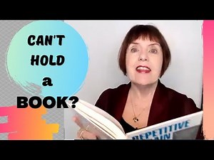 If it HURTS to HOLD a BOOK, check this out!