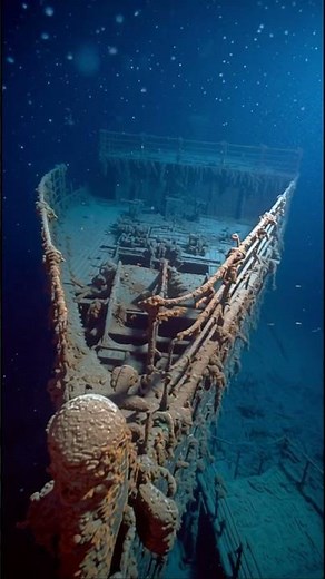 “The Titanic Like You’ve Never Seen It — New Deep-Sea Footage Revealed”#shorts #history