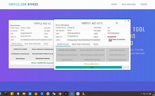 视频教程免费绕激活锁的软件iFRPFILE All in One 2.5绕id