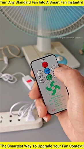 How to Turn Any Normal Fan into a Smart Fan! | Intelligent Remote Controller Setup #SmartFan