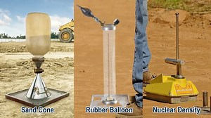 Soil Density: Pros and Cons of Sand Cone Test, Rubber Balloon Test, and Nuclear Density Test