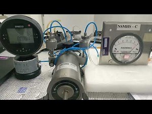 Testing Magnehelic gauges.