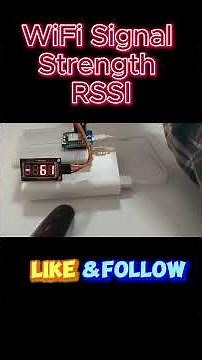 Wi-Fi Signal Strength RSSI