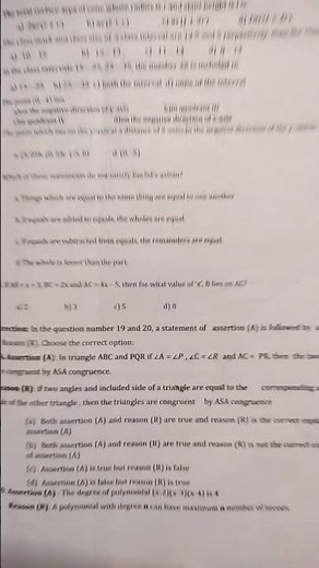 class 9th maths sample paper