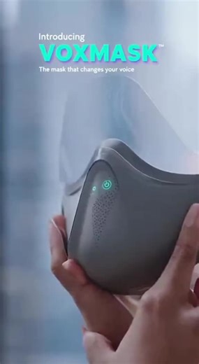 voice changing face mask