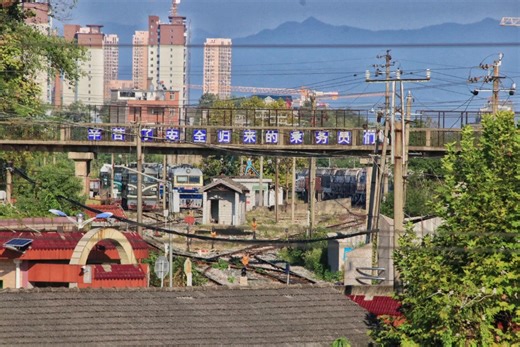 【老车·封存纪念】探访瓷都运用车间封存的大量一DF4/DF11