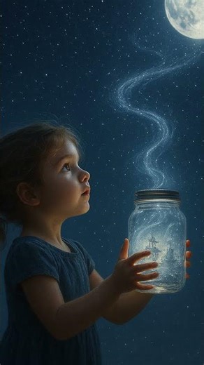 The child who bottled moonbeams #shorts
