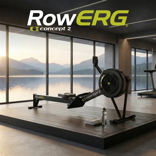 Concept2 RowErg | PM5 monitor, Niklani lanac, 227 kg nosivost |
