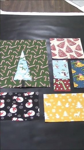 Scrappy Stack & Whack Christmas Tree Quilt Top - Part 9