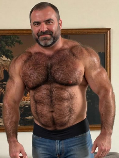 Handsome Daddybear #daddybear #daddybears #musclebear