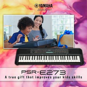 104K views · 57 reactions | Yamaha PSR-E273 portable keyboard makes the whole music learning experience fun and enjoyable. Let the kids experience a wide variety of sounds and functions. Know more: https://yamaha.io/3Uf9VAK #yamahamusic #makewaves #PSRE273 #funlearning #kidskeyboard #lessonmode | Yamaha Music India | Facebook