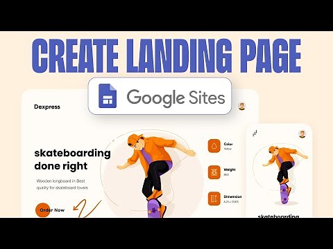 How to Create FREE Landing Page on Google Sites (2026) | Tutorial Google Sites