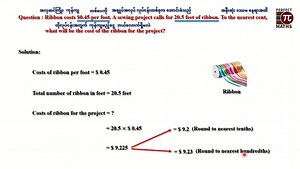 GED Mathematics Lesson (11) Basic Maths (Decimal Problems Solving) By Sir Han Htike Lin #GED #gedonlineclass #gedvideoclass | အရုဏ် - Online Class