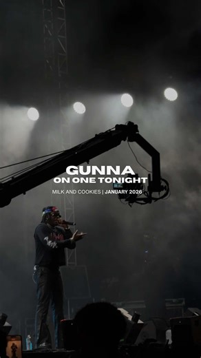 gunna’s on one tonight performance at milk and cookies, joburg 🇿🇦🥛🍪 “yeah, aye!” “yeah, aye!” #gunna #milkandcookies