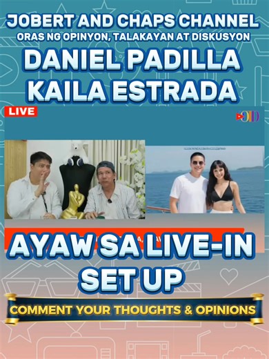 DANIEL PADILLA AT KAILA ESTRADA, AYAW SA LIVE-IN SET UP? Click the link to the comments section for the full story. #DanielPadilla #kailaestrada #KathrynBernardo #KathNiel #kathnielbreakup #OOTDJobertandChapsChannel | OOTD Jobert and Chaps Channel