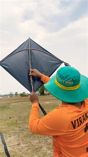 How to fly kite with short thread 🧵 #monokitefighter #kitelover #subcribemychannel