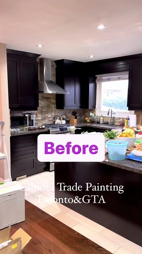 Kitchen refresh! #kitchen #kitchenrefresh | Cabinet Trade Painting Inc.