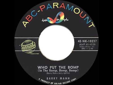 1961 HITS ARCHIVE: Who Put The Bomp (In The Bomp, Bomp, Bomp) - Barry Mann
