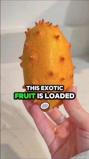 HORNED MELON: The Alien Fruit 🍈 #shorts