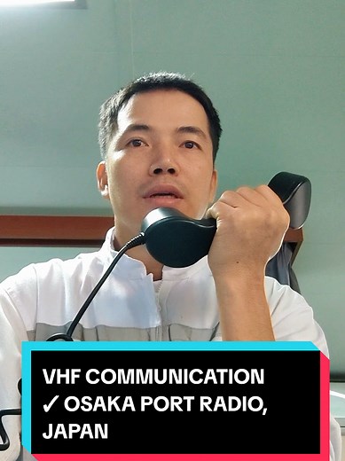 Understanding VHF Communication at Osaka Port Radio