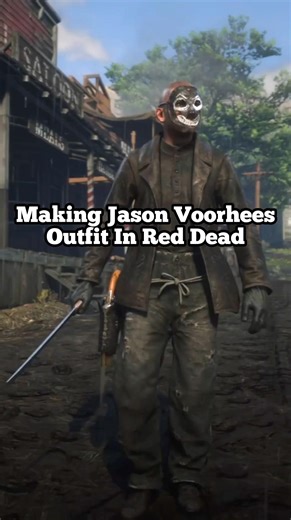 Recreating Jason Voorhees Outfit In Red Dead Online 🔥 #outfits #rdr2 #rdo #jasonvoorhees