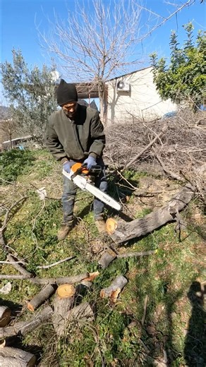 Stihl ms 261 Motorlu Testere Testi #stihl #chainsaw