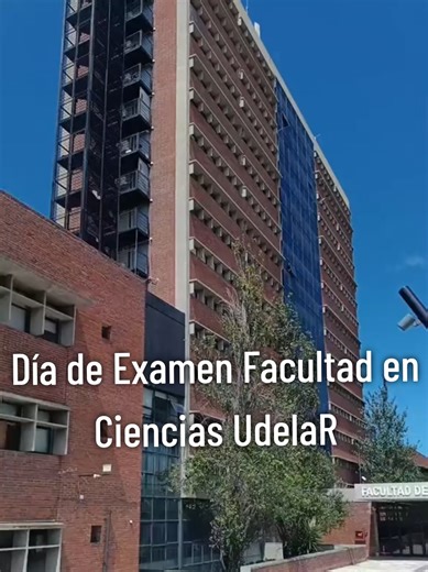 Día de Examen en Facultad de Ciencias #Estudiantes #Ciencias #Universidad #Uruguay #Biotech_and_Science
