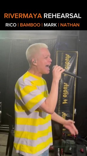 “IF” perform by Bamboo with #ricoblanco #nathanazarcon #mark during thier Rehearsal. #bamboomanalac #bamboo #bamboolive #coachbamboo #rivermaya #rivermayareunion #rivermayathereunion