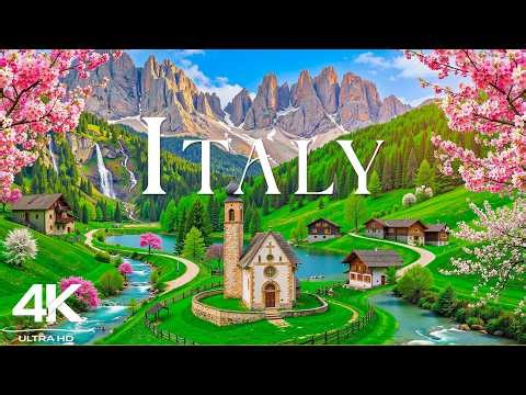 Italy in Spring 4K - Coastal Grace of Europe – Blue Horizons, Cliffside Towns & Gentle Sea Drift